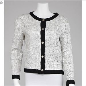 RARE AUTHENTIC CHANEL Cashmere Sequin Jacket